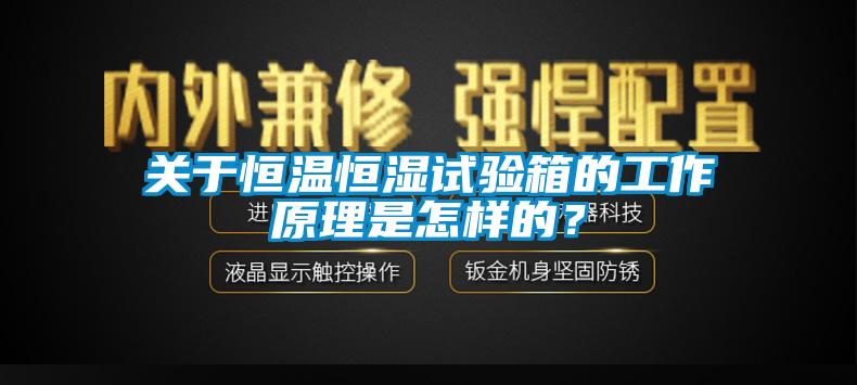 關(guān)于恒溫恒濕試驗(yàn)箱的工作原理是怎樣的？