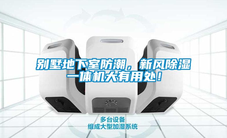 別墅地下室防潮，新風(fēng)除濕一體機大有用處！