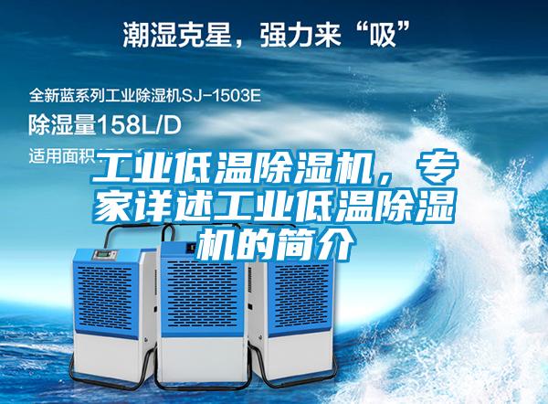 工業(yè)低溫除濕機(jī)，專家詳述工業(yè)低溫除濕機(jī)的簡介