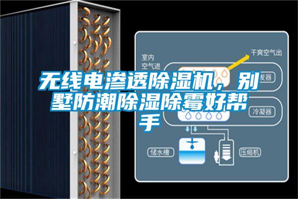 無線電滲透除濕機，別墅防潮除濕除霉好幫手