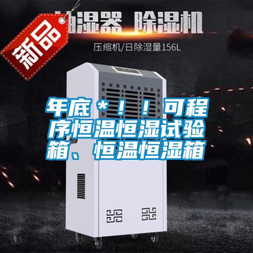 年底＊??！可程序恒溫恒濕試驗箱、恒溫恒濕箱