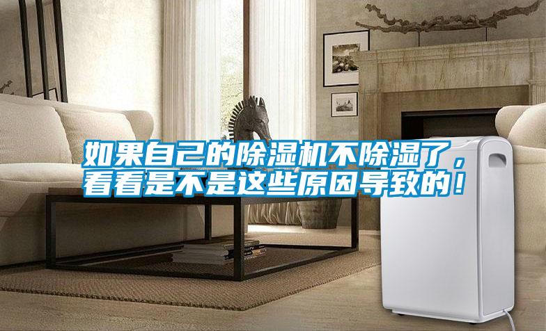 如果自己的除濕機(jī)不除濕了，看看是不是這些原因?qū)е碌模?/></p>
						    <p style=