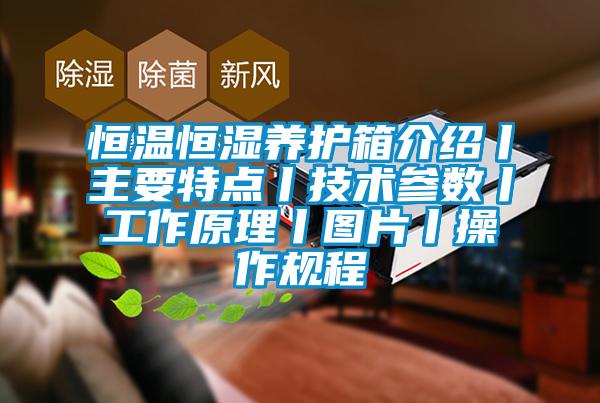 恒溫恒濕養(yǎng)護(hù)箱介紹丨主要特點丨技術(shù)參數(shù)丨工作原理丨圖片丨操作規(guī)程