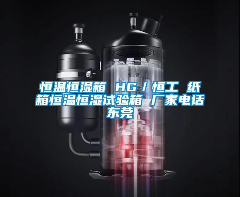 恒溫恒濕箱 HG／恒工 紙箱恒溫恒濕試驗(yàn)箱 廠家電話東莞