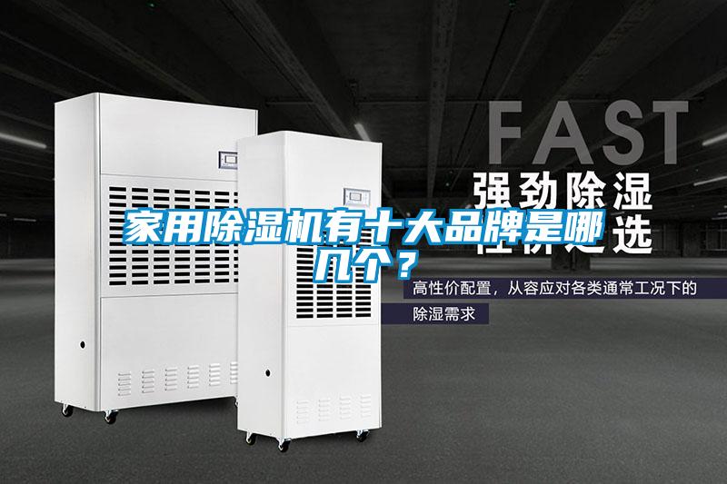 家用除濕機有十大品牌是哪幾個？