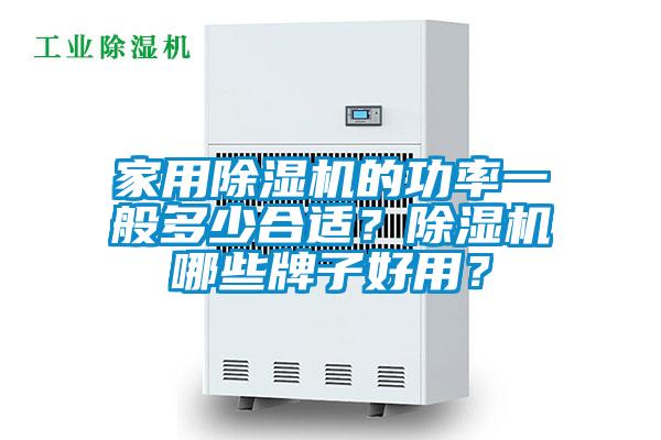 家用除濕機(jī)的功率一般多少合適？除濕機(jī)哪些牌子好用？