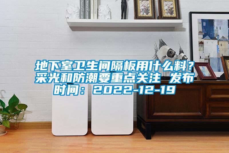 地下室衛(wèi)生間隔板用什么料？采光和防潮要重點(diǎn)關(guān)注 發(fā)布時間：2022-12-19