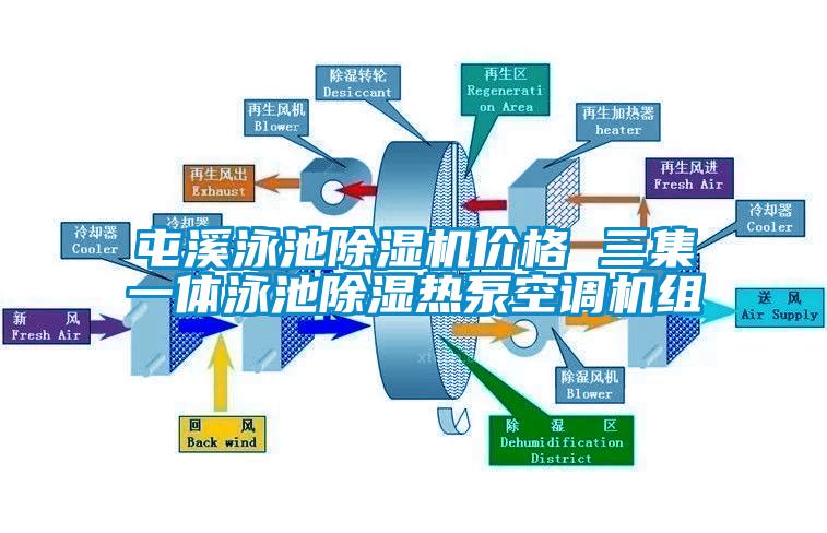 屯溪泳池除濕機(jī)價(jià)格 三集一體泳池除濕熱泵空調(diào)機(jī)組