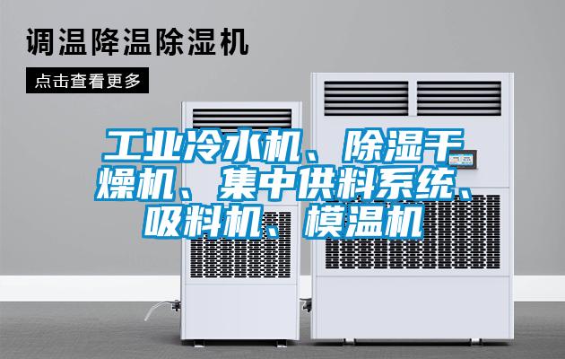 工業(yè)冷水機(jī)、除濕干燥機(jī)、集中供料系統(tǒng)、吸料機(jī)、模溫機(jī)