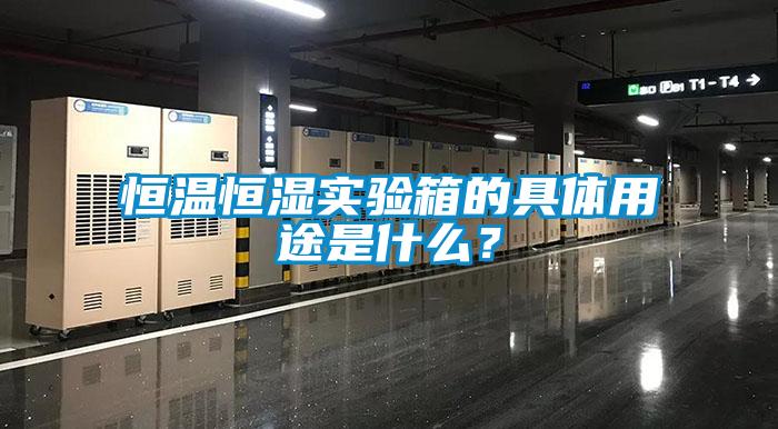 恒溫恒濕實(shí)驗(yàn)箱的具體用途是什么？