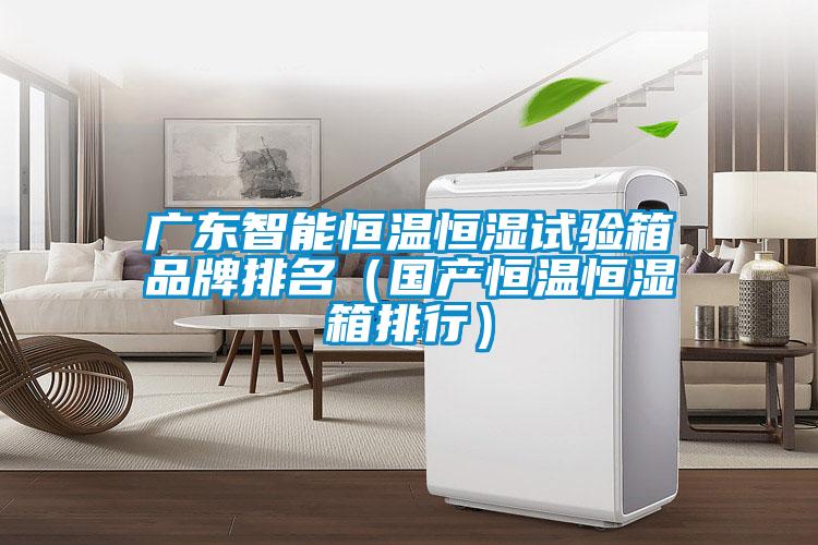 廣東智能恒溫恒濕試驗(yàn)箱品牌排名（國(guó)產(chǎn)恒溫恒濕箱排行）