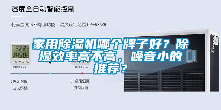 家用除濕機(jī)哪個(gè)牌子好？除濕效率高不高，噪音小的推薦？