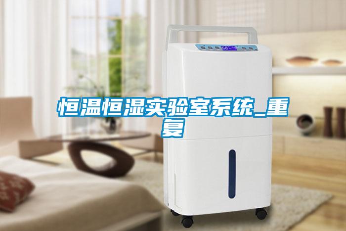 恒溫恒濕實驗室系統(tǒng)_重復(fù)
