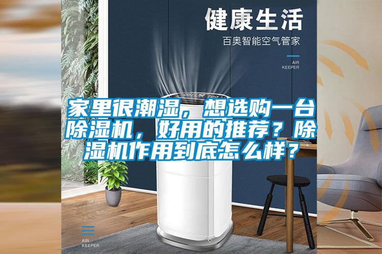 家里很潮濕，想選購一臺(tái)除濕機(jī)，好用的推薦？除濕機(jī)作用到底怎么樣？
