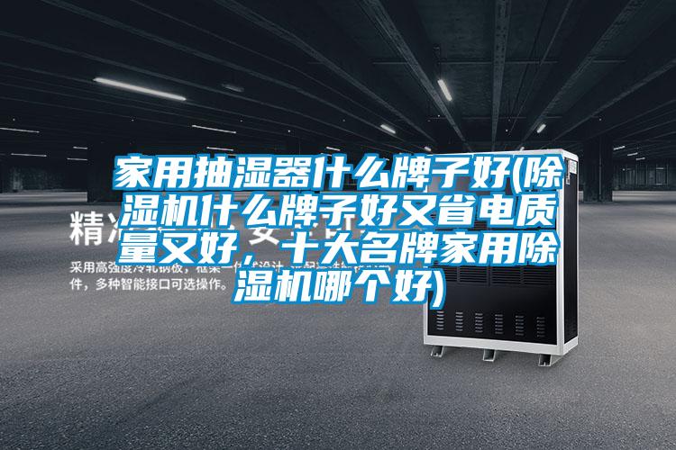 家用抽濕器什么牌子好(除濕機(jī)什么牌子好又省電質(zhì)量又好，十大名牌家用除濕機(jī)哪個好)
