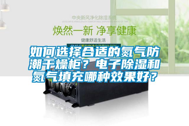 如何選擇合適的氮?dú)夥莱备稍锕?？電子除濕和氮?dú)馓畛淠姆N效果好？