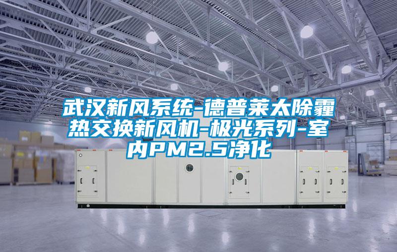 武漢新風系統(tǒng)-德普萊太除霾熱交換新風機-極光系列-室內PM2.5凈化