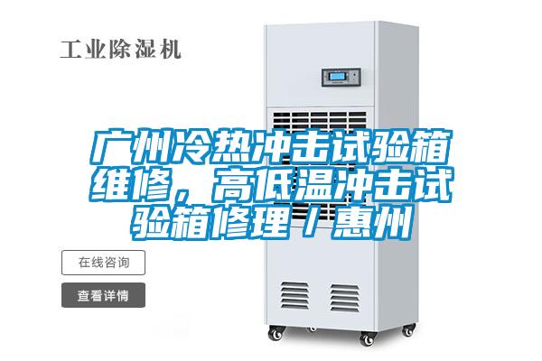 廣州冷熱沖擊試驗箱維修，高低溫沖擊試驗箱修理／惠州