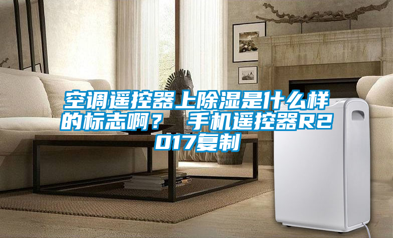 空調(diào)遙控器上除濕是什么樣的標(biāo)志啊？ 手機(jī)遙控器R2017復(fù)制