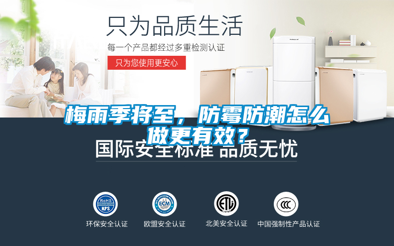 梅雨季將至，防霉防潮怎么做更有效？