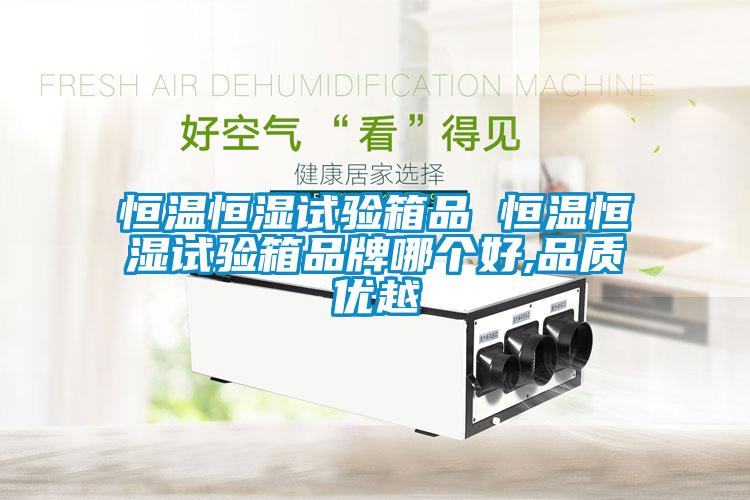 恒溫恒濕試驗(yàn)箱品 恒溫恒濕試驗(yàn)箱品牌哪個好,品質(zhì)優(yōu)越