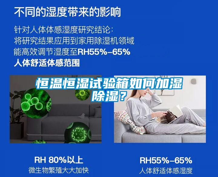 恒溫恒濕試驗箱如何加濕除濕？