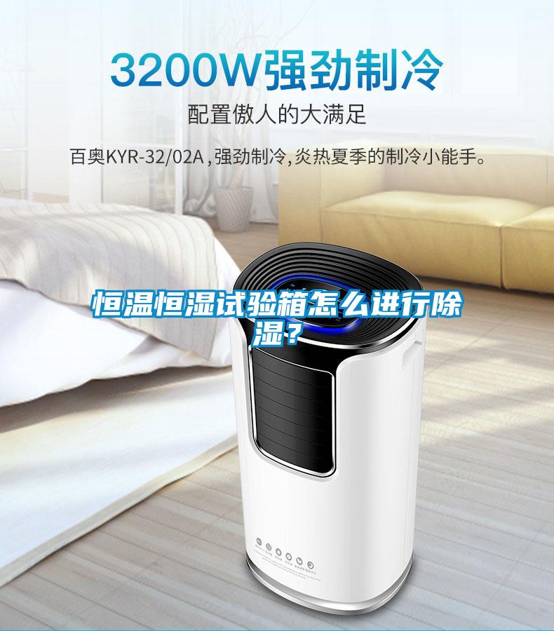 恒溫恒濕試驗(yàn)箱怎么進(jìn)行除濕？