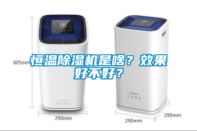 恒溫除濕機(jī)是啥？效果好不好？