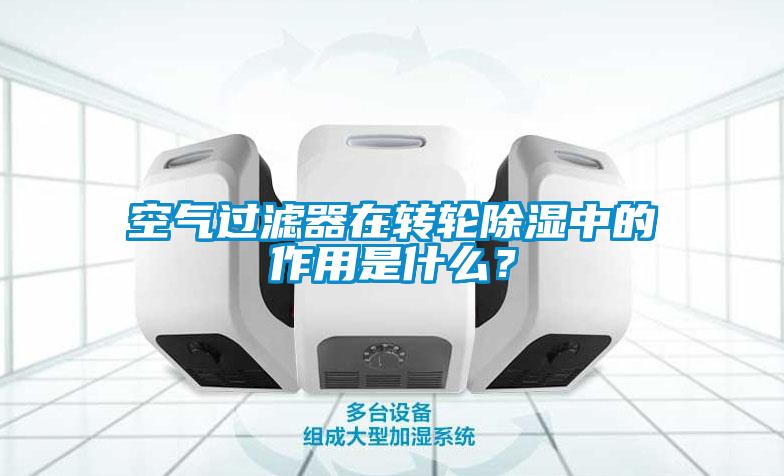 空氣過濾器在轉(zhuǎn)輪除濕中的作用是什么？