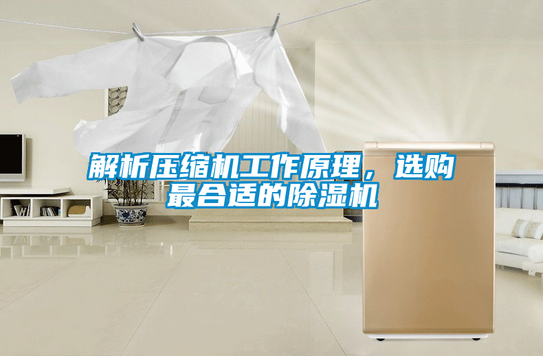 解析壓縮機(jī)工作原理，選購最合適的除濕機(jī)