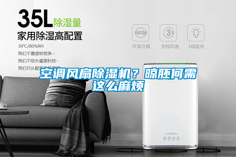 空調(diào)風(fēng)扇除濕機(jī)？晾胚何需這么麻煩