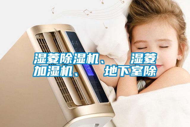 濕菱除濕機、  濕菱加濕機、  地下室除