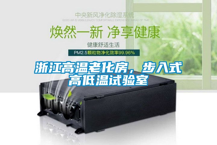 浙江高溫老化房，步入式高低溫試驗室