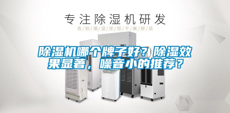 除濕機(jī)哪個牌子好？除濕效果顯著，噪音小的推薦？