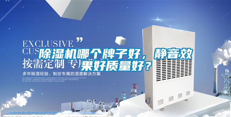 除濕機(jī)哪個(gè)牌子好，靜音效果好質(zhì)量好？