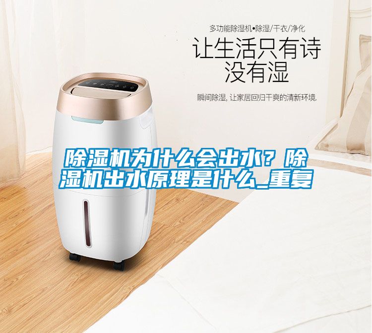 除濕機為什么會出水？除濕機出水原理是什么_重復