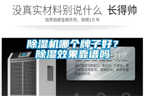 除濕機哪個牌子好？除濕效果靠譜嗎