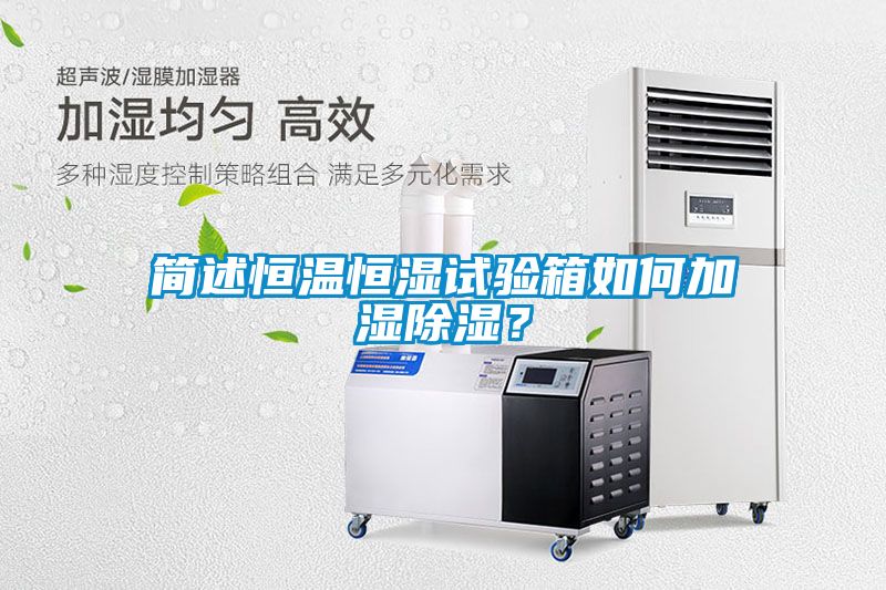 簡(jiǎn)述恒溫恒濕試驗(yàn)箱如何加濕除濕？