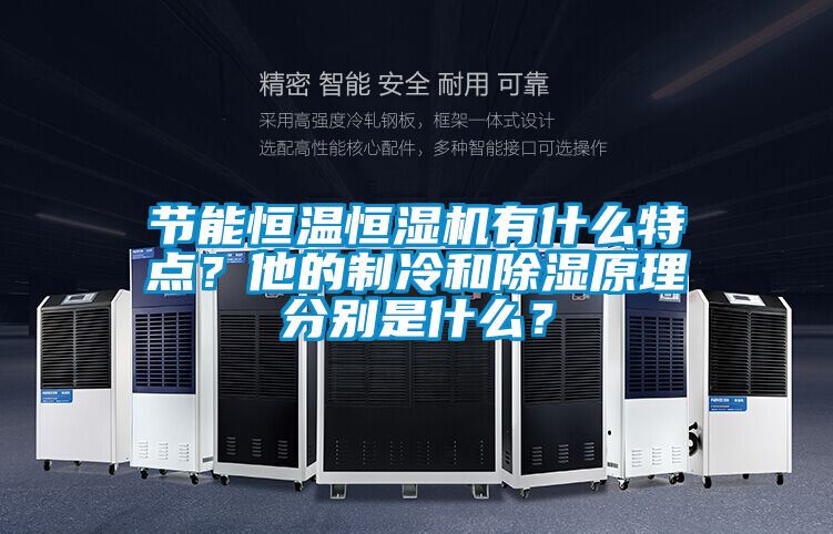 節(jié)能恒溫恒濕機(jī)有什么特點？他的制冷和除濕原理分別是什么？