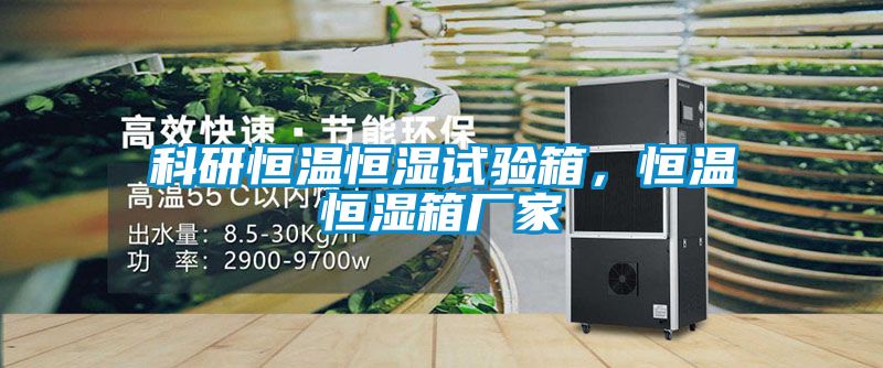 科研恒溫恒濕試驗箱，恒溫恒濕箱廠家