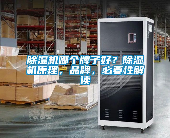 除濕機哪個牌子好？除濕機原理，品牌，必要性解讀