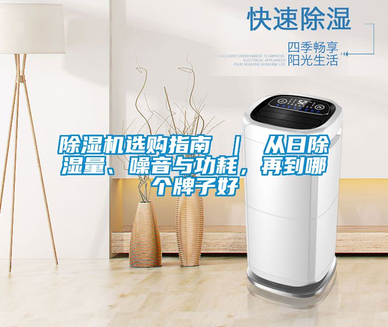 除濕機選購指南 ｜ 從日除濕量、噪音與功耗，再到哪個牌子好