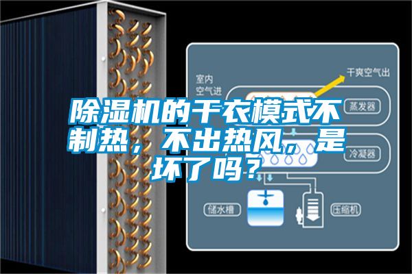 除濕機(jī)的干衣模式不制熱，不出熱風(fēng)，是壞了嗎？