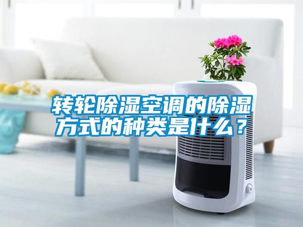 轉(zhuǎn)輪除濕空調(diào)的除濕方式的種類是什么？