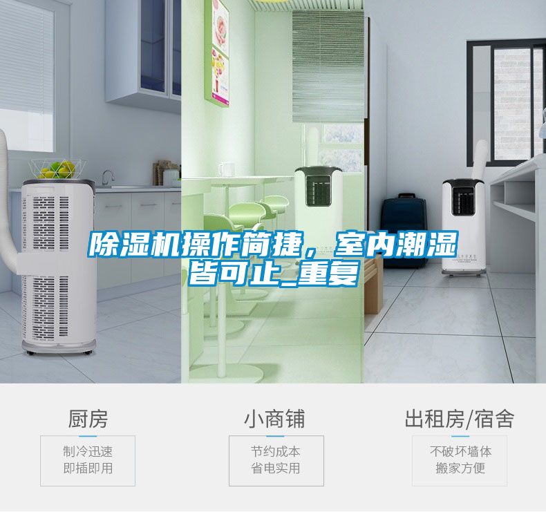除濕機(jī)操作簡(jiǎn)捷，室內(nèi)潮濕皆可止_重復(fù)