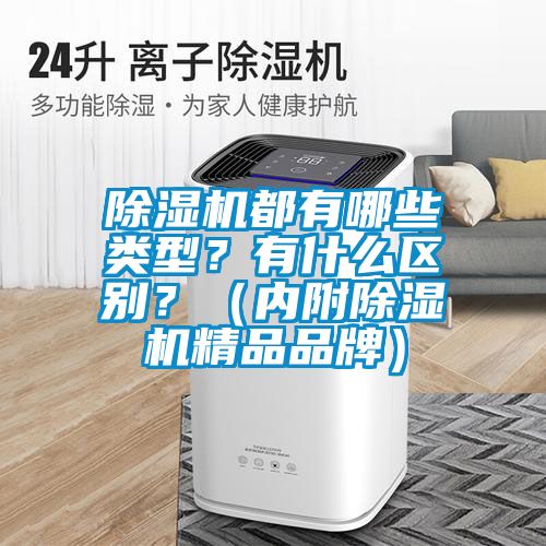 除濕機都有哪些類型？有什么區(qū)別？（內(nèi)附除濕機精品品牌）