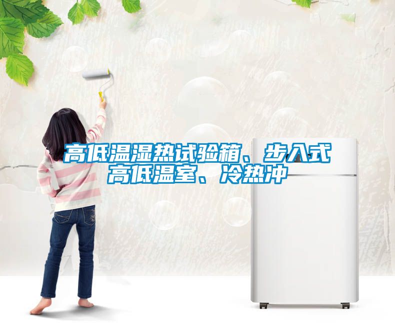 高低溫濕熱試驗箱、步入式高低溫室、冷熱沖