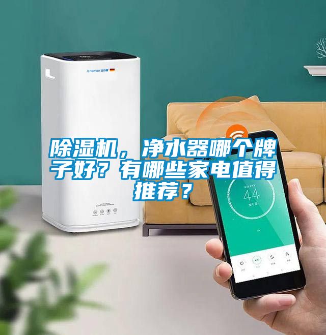 除濕機，凈水器哪個牌子好？有哪些家電值得推薦？