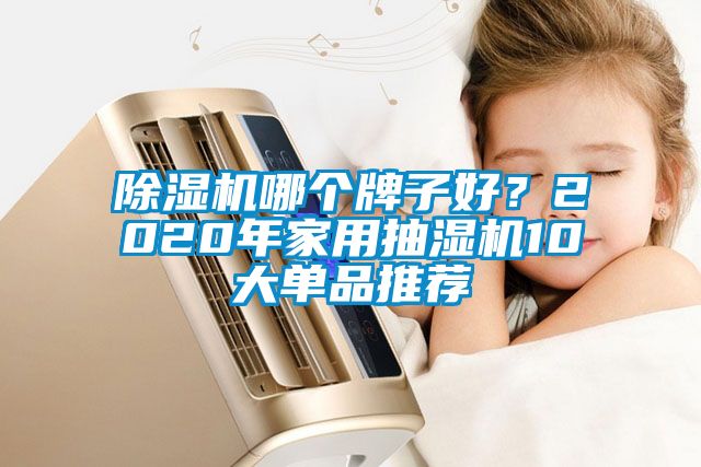 除濕機哪個牌子好？2020年家用抽濕機10大單品推薦