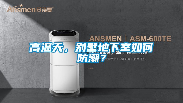 高溫天，別墅地下室如何防潮？